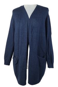 Dámsky tmavomodrý svetrový cardigan Montego