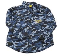 Modro-černá army košile Kiki&Koko