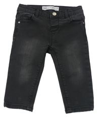Čiernošedé skinny rifle Zara