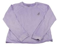 Levandulová mikina s jednorožcom Next