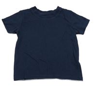 Tmavomodré tričko Primark