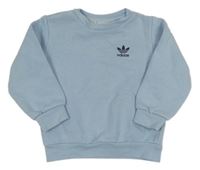 Světlemodrá mikina Adidas