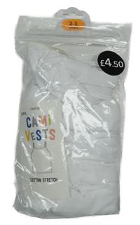 Nové - 5x bílá košilka s mašličkou George