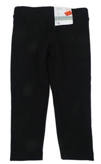 Nové - Čierne zateplené legíny Primark