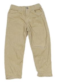 Svetlobéžové manšestráky H&M