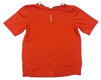 Červené športové tričko Kipsta