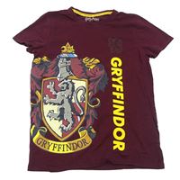 Vínové tričko Harry Potter Primark
