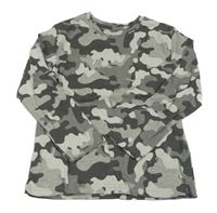 Šedé army triko Primark