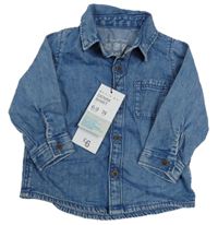 Nové - Modrá riflová košile Denim Co. 