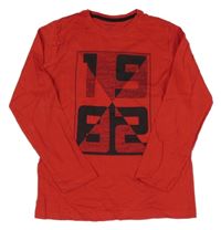 Červené triko s číslem Primark