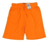 Kriklavoě oranžové teplákové kraťasy Matalan