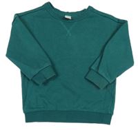 Smaragdová mikina Tu