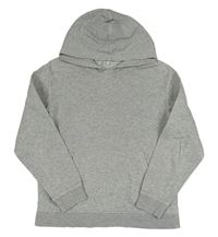 Sivá melírovaná mikina s kapucňou H&M