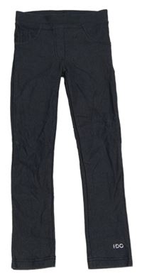 Tmavomodré tregíny riflového vzhedu