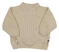 Svetlobéžový sveter Shein