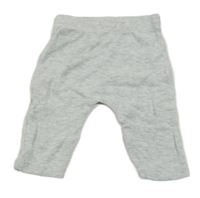 Světlešedé melírované žebrované lehké tepláky George