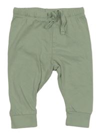 Světlezelené lehké tepláky H&M