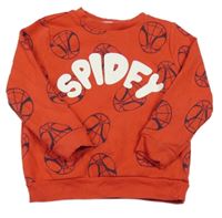 Červená mikina so Spidermanem Disney