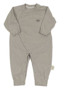 Šedý overal s nášivkou