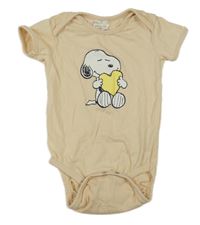 Béžové body se Snoopym