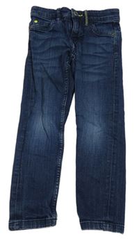 Tmavomodré skinny rifle Alive