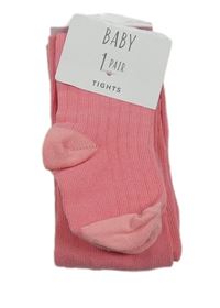 Nové - růžové punčocháče George