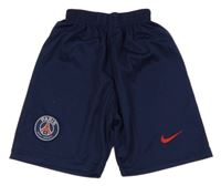 Tmavomodré sportovní kraťasy s logem Nike