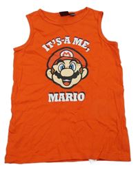 Červené tielko s Mariem