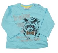 Světlemodré triko s mývalem Ergee