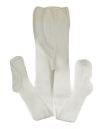 Bílé punčocháče C&A