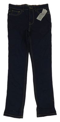 Nové - Tmavomodré skinny rifle 