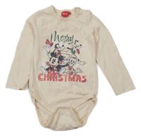 Béžové body s Mickeym a kamarády Disney