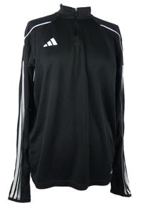 Pánská černá sportovní funkční mikina Adidas 