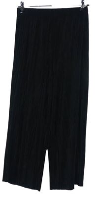 Dámske čierne plisované culottes nohavice Primark