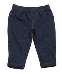 Tmavomodré legíny riflového vzhedu Carter's