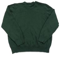 Tmavozelený sveter George