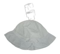 Nové - Bílý plátěný klobouk Dunnesbaby