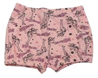 Neónově ružové teplákové kraťasy s Lolou Bunny