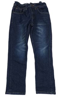 Tmavomodré slim rifle Denim Co.