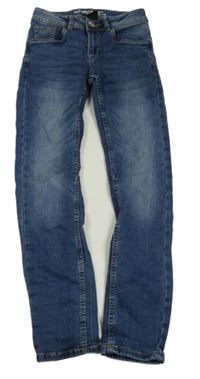 Modré teplákové skinny rifle Chapter Young