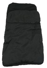 Černý šusťákový zimní fusak 