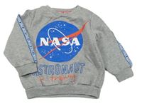 Šedá mikina NASA
