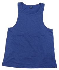 Tmavomodré melírované tielko Y.F.K.