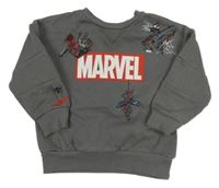 Tmavosivá mikina so Spidermanem Marvel