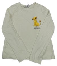 Smotanové tričko so Simbou PRIMARK