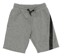 Sivé melírované teplákové kraťasy PRIMARK