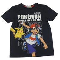 Antracitové tričko s Pokémony George
