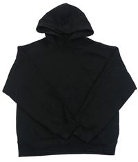 Čierna mikina s klokankou a kapucňou zn. H&M