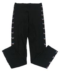 Černé legíny s motýlky M&S