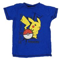 Safírové tričko s Pikachu Next